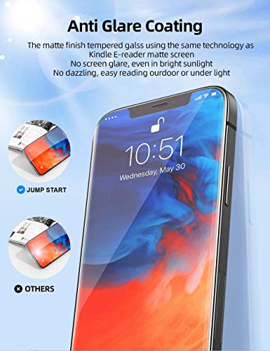 Image of STP FEEL AG Matte Gaming Tempered Glass For iPhone XS Max /iPhone 11 Pro Max (6.5 Inch, Pack of 1) Edge to Edge Coverage Anti-Glare Screen Protector Guard with Easy Installation Kit