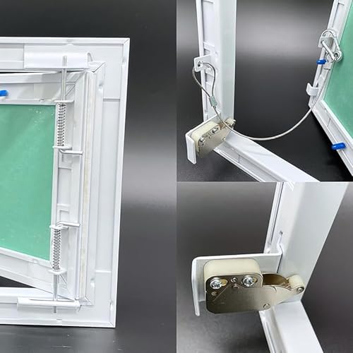 Compuerta de inspección para reparar humedades y tuberías en techos de yeso 4