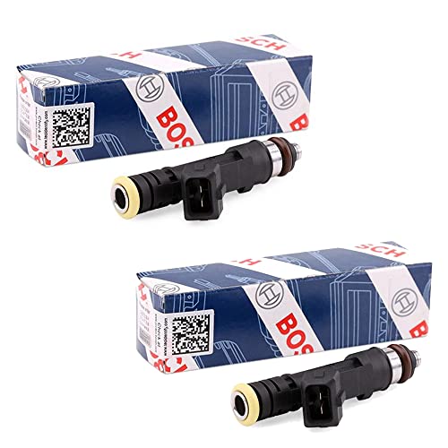 Kit 2 Iniettori Gas Metano Bosch Originali - Per Auto Natural Power/Bipower, Compatibile Fiat, Opel, VW