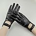 Ywmsfl Full Finger Gloves Punk Aesthetic Embellishments Cosplay PU Construction Nightclub Fashion Full Finger Punk Gloves