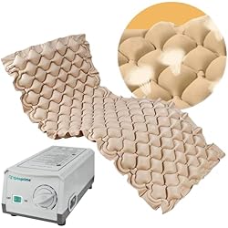 OrtoPrime Colchón Antiescaras Celdas Aire Alternante con Compresor SILENCE CONFORT INCLUIDO - Colchones Antiescaras - Colchón anti úlceras Antiescaras para cama - Colchón para Escaras 200x90x7cm