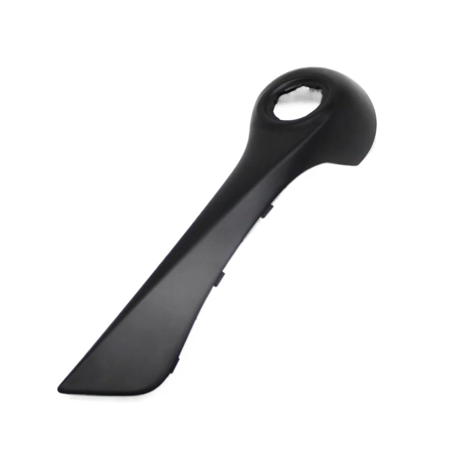 WEFOLEN for Renault for Koleos I 2008-2016 LHD Front Left Right Car Interior Door Pull Handle Exterior Cover Car Inner Door Pull Handle(Left Cover - Black)