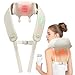 Joyset Nackenmassagegerät zur Schmerzlinderung, kabelloses Nacken- und Schultermassagegerät mit Wärmefunktion, 6D-Knetmassage (Shiatsu) für Beine und Körper, ideales Weihnachts- oder Geburtstagsgesche