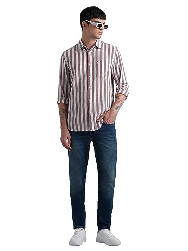Image of Jack & Jones Men's Slim Fit Jeans | Low Rise | Jeans for Men