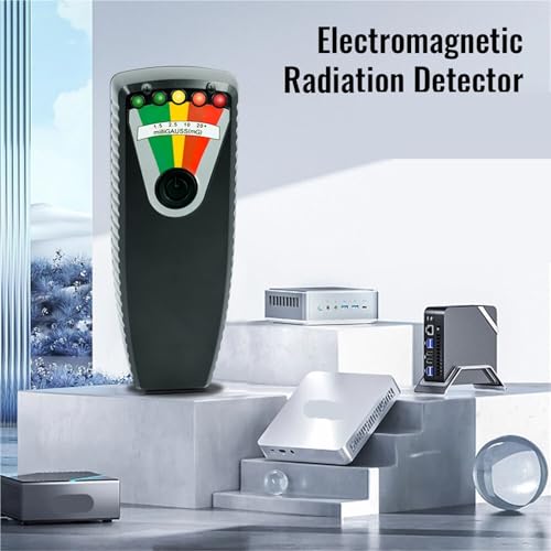 Detector digital de campo electromagnético portátil miniatura 2