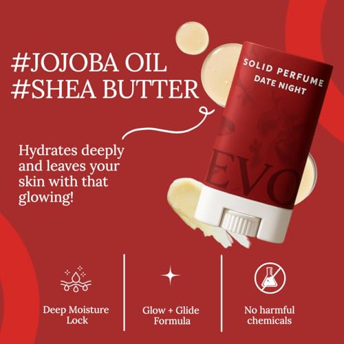 Image of House Of Evorah Date Night Solid Perfume (15 gm) - Floral Alcohol-Free Wax Scent | Solid Perfume For Women | Floral Perfume For Women