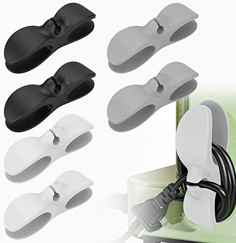 6Pcs Newest Design Cord Organizer for Appliances Kitchen Cord Winder Organizer Holder Keeper for Mixer, Blender, Coffee Maker, Pressure Cooker and Air Fryer