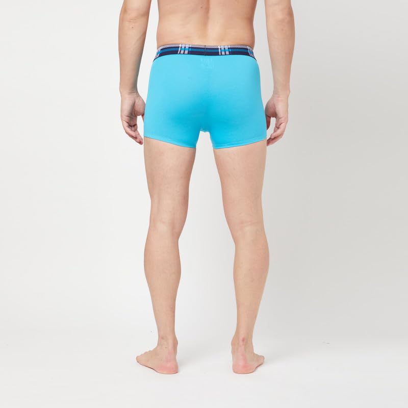 Image of Zoiro Men's Soft Cotton Blend Solid Trend Trunk (Pack of 2) |Colours May Vary