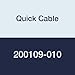 Quick Cable 200109-010 Standard Battery Cable, 4/0 Gauge, Annealed Stranded Copper Conductor, PVC Insulation, 10