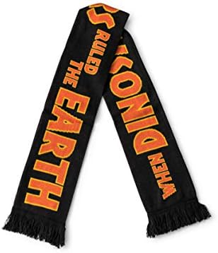 Nerdblock 5’ Knitted Scarf | When Dinosaurs Ruled The Earth