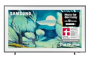 Samsung The Frame LS03F 4K QLED 65 Zoll (163 cm) UHD Fernseher, Modern Frame Design, NQ4 AI Gen2 Prozessor, Art Mode, Artful Picture Quality, One Connect Kabel, Samsung Vision AI Smart TV