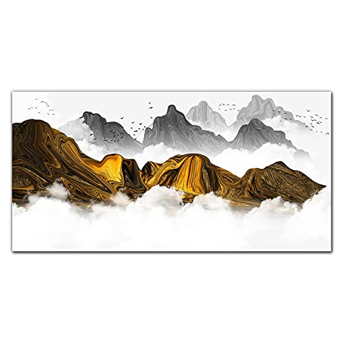 Tableau en verre haut de gamme 100x50cm d'une netteté photographique absolue