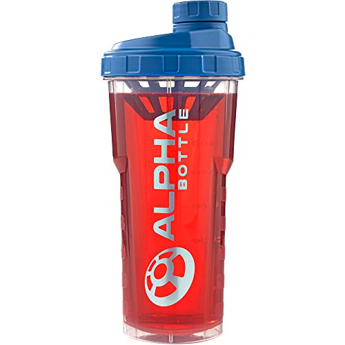 Alpha Bottle 750ml proteine ​​shaker (blu)