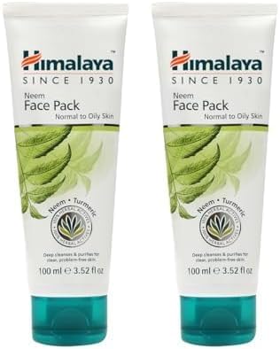 Himalaya Herbals Purifying Neem Pack, 100g Packaging might differ (Pack of 2)