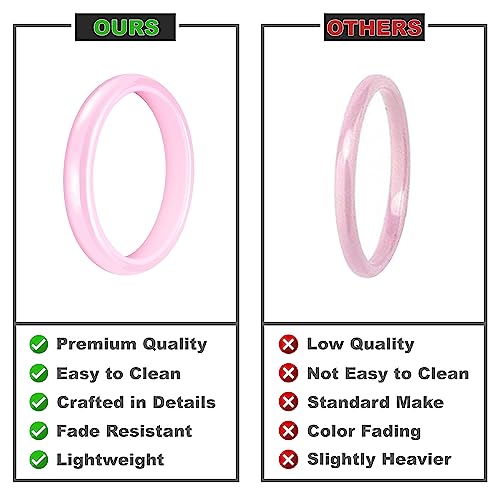 Truly Alpha Ceramic Rings For Women thumb #5