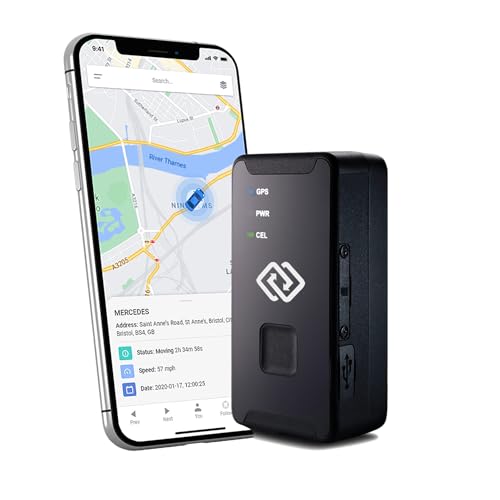 SpyTrack Nano GPS Tracker - Real Time Portable 4G GPS Tracker for Kids Elderly Dementia Personal Locator and Hidden Luggage Tracking device Rewire Security