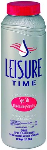 LEISURE TIME 22337 Spa 56 Chlorinating Granules, 2-Pound