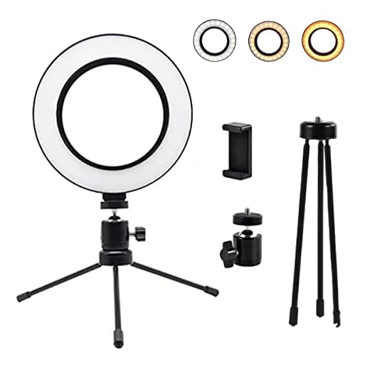 Ring Light de Mesa 10W