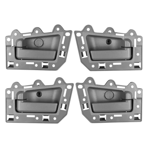 omoZone 4pcs Interior Door Handle Front/Rear Left and Right Side Gray Compatible with 2005-2010 Jeep Grand Cherokee Replaces 5HR421J3AK 5HR411J3AK by omoZone - Used condition - US$27.56