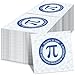 Engrowtic 200 Pcs Pi Symbol Napkin Paper 3.14 Happy Pi Day Guest Napkin 2 Ply Disposable March 14th Party serviette Pack for International Mathematics Day Party Favor Family Table Decoration