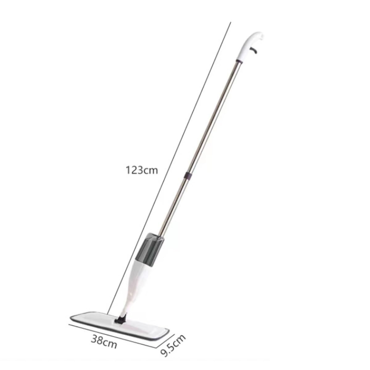 Fregona Fregona Rociadora De Agua Manos Libres For Uso Doméstico, Madera, For Húmedo Y Seco, Doble Limpieza Suelo