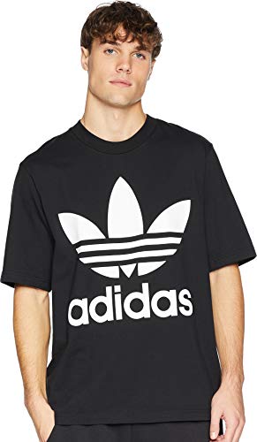 Image of adidas Originals Men's Trefoil Oversized Tee Black X-Small