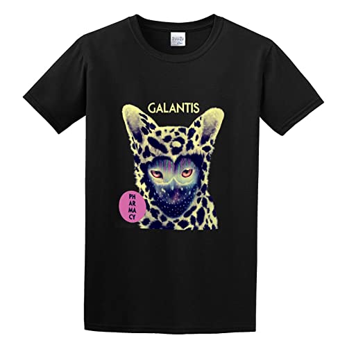 Photo de Galantis Album Cover Art Pattern Mens T-Shirt Black Tees Unisex Shirt S