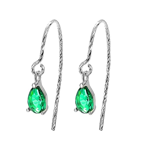 Boucles d'oreilles Goutte d'eau Vertes Pendentif Suspendu Bijoux Tendances Femmes