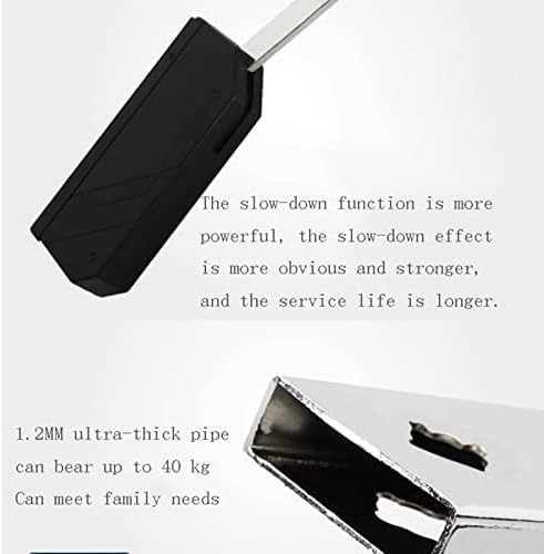 Adjustable Pull-Down Closet Rod System, Black Aluminum, Wall Mount, 89-121cm, Heavy Duty, 45lbs Capacity, Space-Saving Closet Organizer for Easy Access