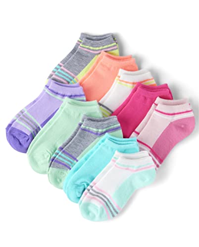 The Children's Place Girls' Ankle Socks Variety Pack