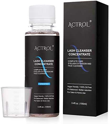 Amazon: Lash Shampoo Bulk, Eyelash Cleanser for Extensions 1 Gallon