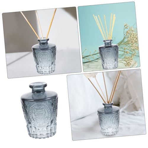 Flacon diffuseur d'arômes en verre récipient d'aromathérapie et diffuseur huiles essentielles