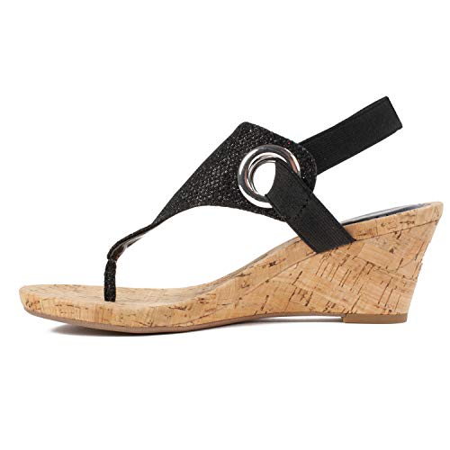 Image of WHITE MOUNTAIN Women's Aida Cork Wedge Sandal