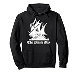 maglietta big texas distressed pirate bay felpa con cappuccio