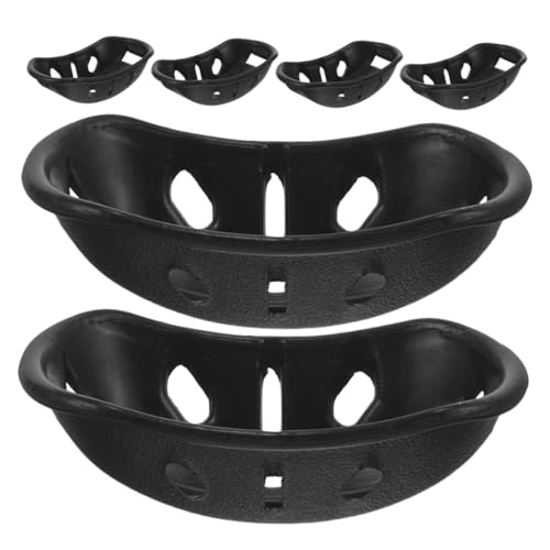 PENIKOKO ヘルメット用チンプロテクター ヘルメット用チンパッド 衝撃吸収 耐摩耗性 オートバイ 自転車 スキーなどに適用 ユニバーサル対応 快適設計 6個セット