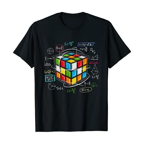 Cool Math Rubik Rubix Rubics Player Cube Math Lovers Kid Boy T-Shirt Cover