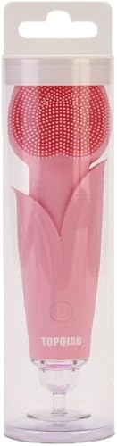 Miniatura 8 de Cepillo de limpieza facial sónico, recargable impermeable exfoliante removedor de maquillaje masaje, instrumento de limpieza eléctrica, lavado