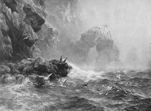 Tableau peinture sur toile Peter Graham décoration mer pour chambre 60x90cm