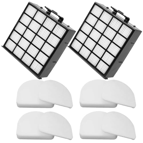 10Pack AZ4002 HEPA Filters Replacement Foam &Felt Filter Compatible with Shark Detect Pro Max Lift-Away Duo Clean AZ4000 AZ4002 AZ4000C Upright Vacuum Cleaner