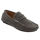  Toocool - Scarpe Uomo College Mocassino Ecopelle Scamosciata Polacchine Suola Gomma DD0005 [44,Grigio]