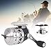 VBESTLIFE Fishing Reel with Hand Brake SP35, 6+1BB Stainless Steel Spinning Reel 3.6:1 Gear Ratio for Lure Casting Rock Fishing and Saltwater Freshwater Angling