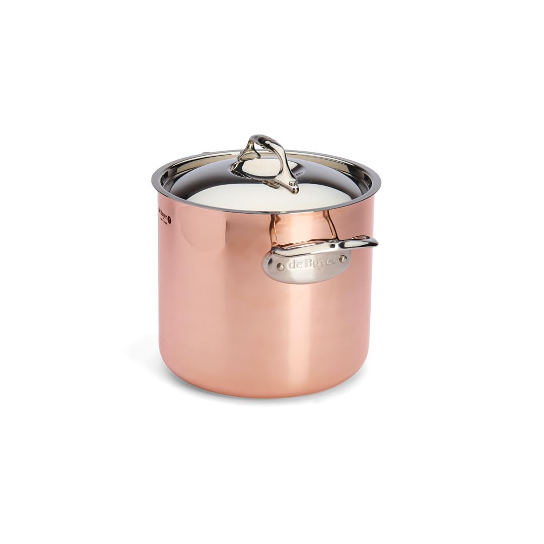 DE BUYER Prima Matera OLLA Copper/Steel Extra High 20CM Ind