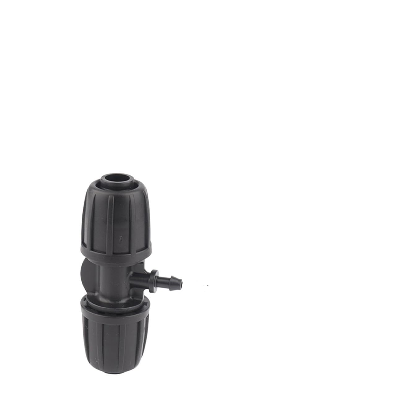Bdfjeds 4L7-16Pe Nut Tee Garden Hose Connector 10Pcs 16Mm Garden Irrigation Tube Connector Watering Hose Nut Elbow Tee Connectors(4L7-16Pe Nut Tee)