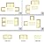 Tangkula 8 Pieces Patio Wicker Conversation Furniture Set, Patiojoy Sofa & Table Set w/4 Seats, Outdoor Rattan Sofa Set for Balcony Backyard, Wicker Chair Set with Tempered Glass Coffee Table