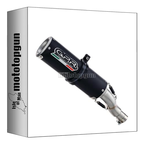 Echappement GPR M3 Benelli 752s en titane noir homologue E4