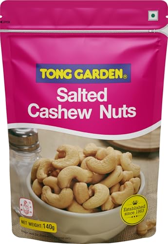 Image of Tong Garden Salted Cashew Nuts 140g Pouch