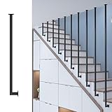 Moderne balaustre per scale da interni, eleganti divisori per decorare la casa, ringhiera per scale, design contemporaneo, opzioni in metallo resistente e legno