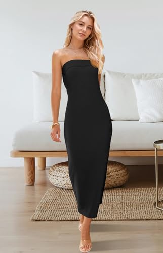 Robe longue d'été moulante décontractée pour sublimer le corps