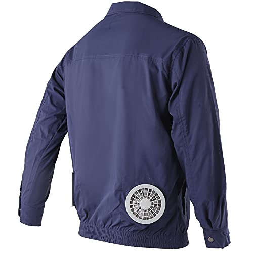 Chaqueta con ventilador de refrigeración USB para trabajo de verano 3