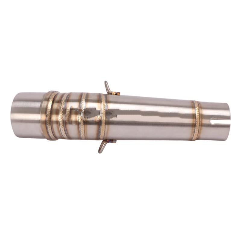 Escape Moto Tubo Para NC700 Para NC700X Para NC700S Para NC750 Para NC750X Escape modificado motocicleta Silenciador Escape Tubo enlace medio 51mm Moto Tubo Escape Silenciador